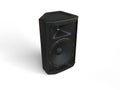 Small mid range loudspeaker - top side view Royalty Free Stock Photo