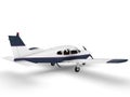 Small modern passanger airplane Royalty Free Stock Photo