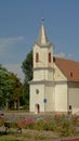 Small modest evangelic church in Alba Iulia, Romania