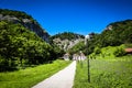 Small monastery Vratna in Serbia under the big stone