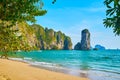 Ao Nang Tower from the Monkey Beach, Krabi, Thailand