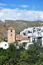 Small Moorish village in La Alpujarra Royalty Free Stock Photo
