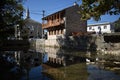 The small mosque in Stolac and the reflection in the Bregava river