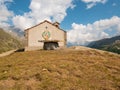 Chapel near Lake Serru