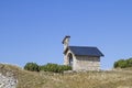 Mountain chapel on Monte Altissimo Royalty Free Stock Photo