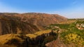 Small mountain village Halidzor, Syunik Province of Armenia, fantastic view Royalty Free Stock Photo
