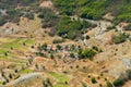 The small mountain village in Montenegro