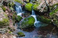 Small mountains Trout Stream Royalty Free Stock Photo