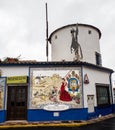 Don Quixote gift shop at Puerto Lapice, La Mancha, Spain, Espana