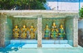 The Nat shrine of Sein Yaung Chi Pagoda, Yangon, Myanmar