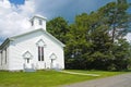 Small New England country church Royalty Free Stock Photo