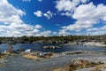 Small Norwegian fjord bay in the spring Royalty Free Stock Photo