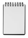 Small notepad isolated