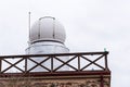 Small observatory in Lielzeltini, Balgale, Latvia Royalty Free Stock Photo