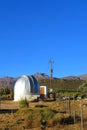 Small observatory in mountains Royalty Free Stock Photo