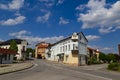 Small old Busk town, western Ukraine