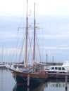 small old sailing ship