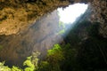 Small opening in the Phraya Nakhon cave