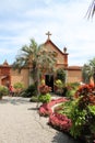 Small chapel on the island of Isola Madre Italy