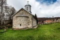 Small Orthodox church near Vlasina lake Royalty Free Stock Photo