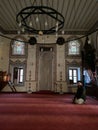 Small Ottoman Mosque Interior View Royalty Free Stock Photo