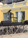 Small Outdoor Music Stage
