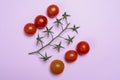 Small Pachino tomatoes Royalty Free Stock Photo