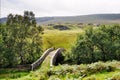 Small Packhorse Bridge in a Moorland Setting