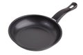 A small pan with a plastic handle Royalty Free Stock Photo