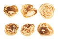 Small pancakes isolated