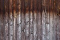 Small part of grungy old wooden fence