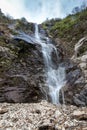 Small part of kanchenjunga Waterfall in Himalayas Royalty Free Stock Photo