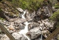 Small part of kanchenjunga Waterfall in Himalayas Royalty Free Stock Photo