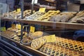 Small pastry shop in the center of Rome, Italy