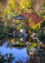 A small pavilion in Frederik Meijer gardens , Grand rapids, Michigan