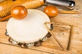 Small percussion instruments Royalty Free Stock Photo
