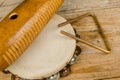 Small percussion instruments Royalty Free Stock Photo