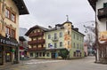 Small picturesque alpine village Sankt Gilgen. Austria.