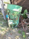 Old farmer mixing machine