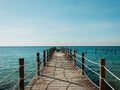 Small pier in Cozumel, Mexico