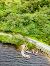 Small pier and Road around Doo Lough