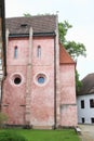 Pink church in Zlata koruna