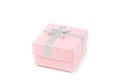 Small pink present box Royalty Free Stock Photo