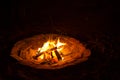 Earthen Campfire Firepit