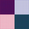 Small plaid patterns