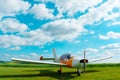 Small plane Royalty Free Stock Photo
