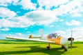 Small plane Royalty Free Stock Photo