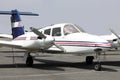 Small plane on ramp Royalty Free Stock Photo