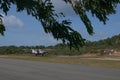 Small plane ready for takeoff Royalty Free Stock Photo