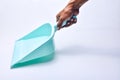 Small plastic dustpan Royalty Free Stock Photo